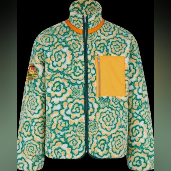 Sundae School x Outside Lands Broccoli Fleece Zip Up - Picture 2 of 7